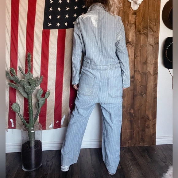 Vintage BIG MAC herringbone stripe coveralls - Picture 4 of 12